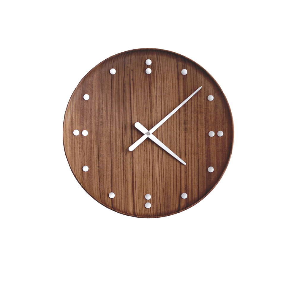 ArchitectMade FJ Clock Teak Wood