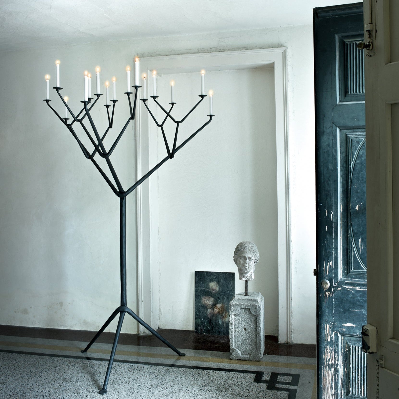 Magis Officina Floor Candle Holder Tree 15 Arm