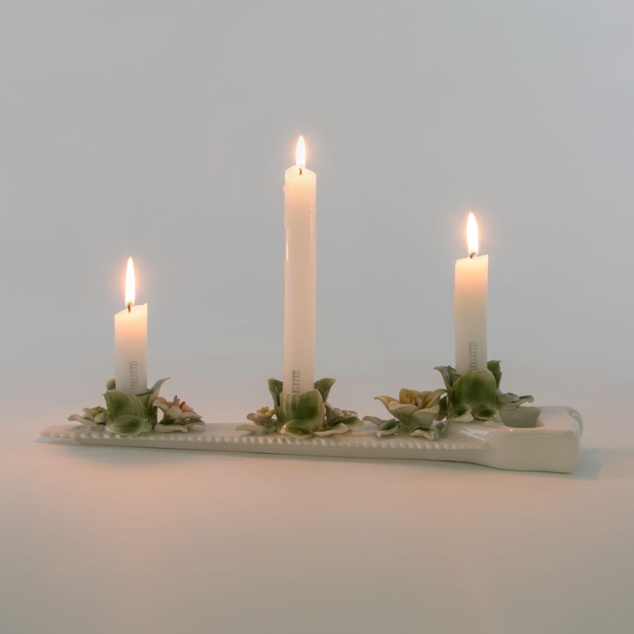 Seletti Flower Attitude The Saw Candle holder