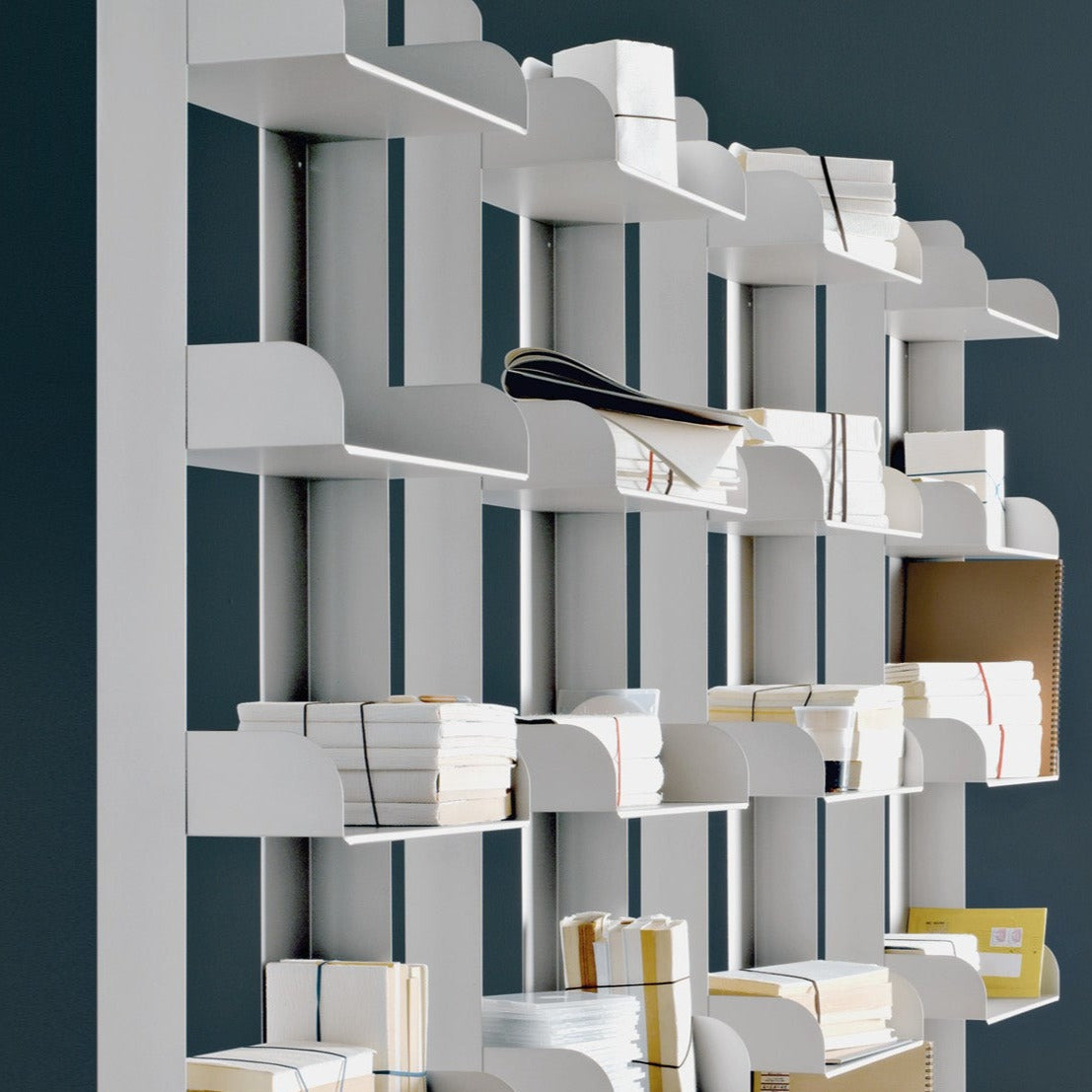 Rexite Venezia Freestanding Bookcase by Enzo Mari