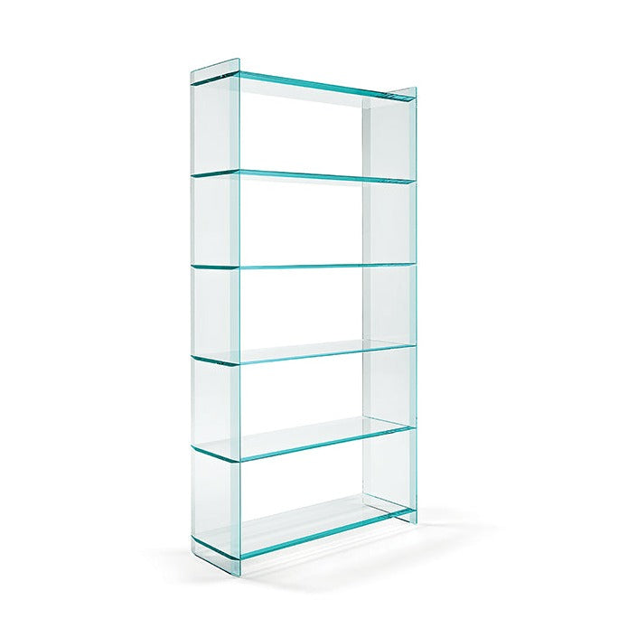 Tonelli QUILLER Glass Standing Bookcase