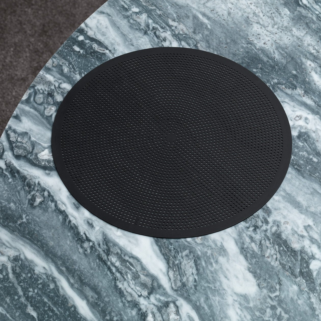 Vipp 134 Round Soft Rubber Black Placemat