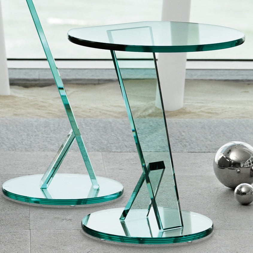 Tonelli NICCHIO Glass Side Table