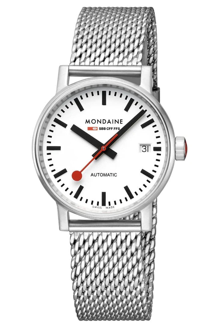 Mondaine Automatic Watch EVO2 Stainless Steel 35mm