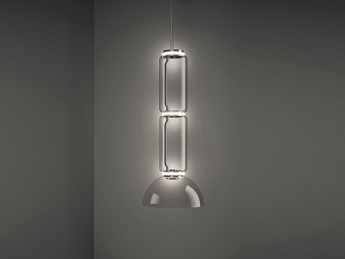 Flos Noctambule LED Low Cylinder Bowl Suspension Light | Panik Design