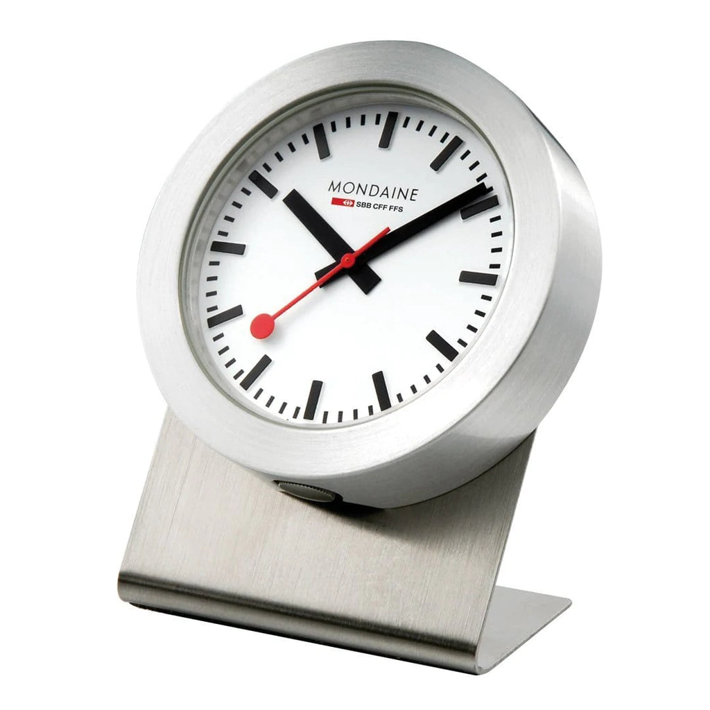 Mondaine Magnetic Clock w Table Stand