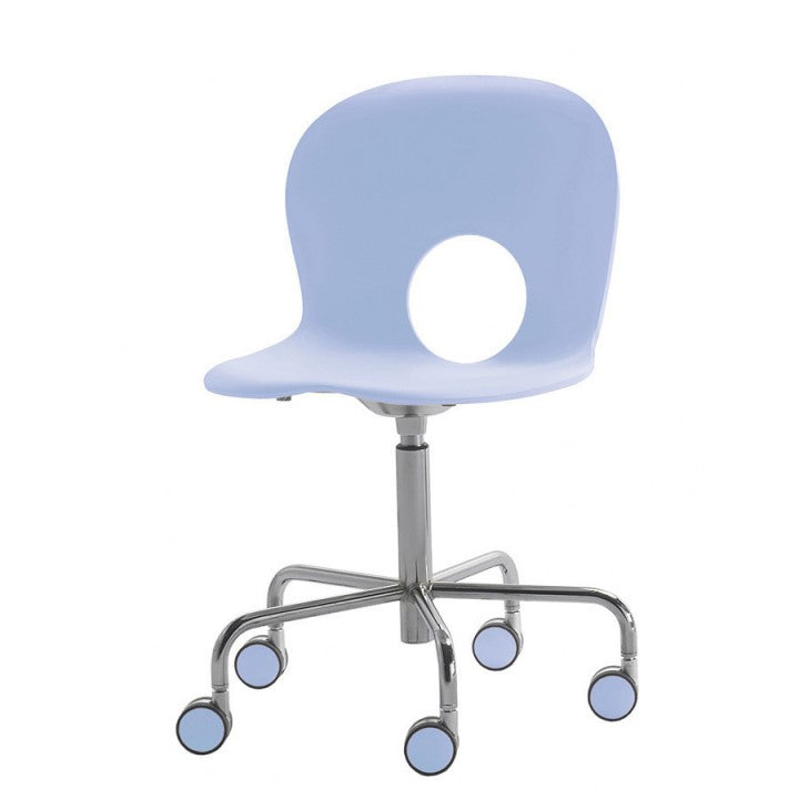 Rexite Swivel Chair on Wheels Fixed Hight OLIVIA