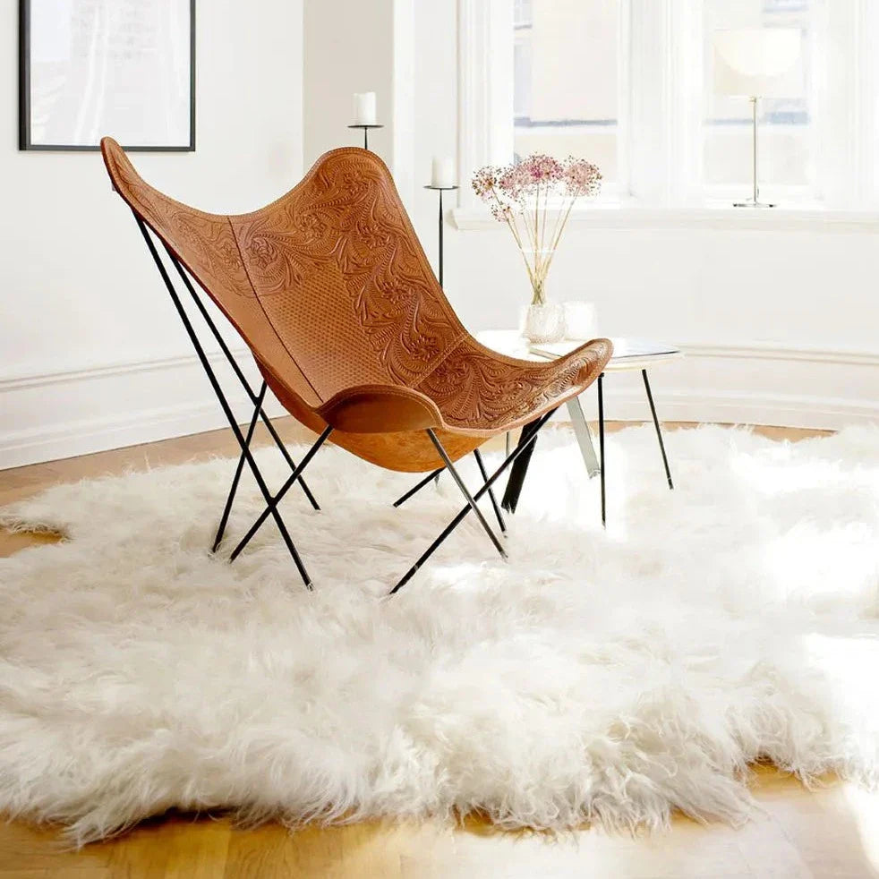 Cuero Design Huge Sheepskin Rug 9