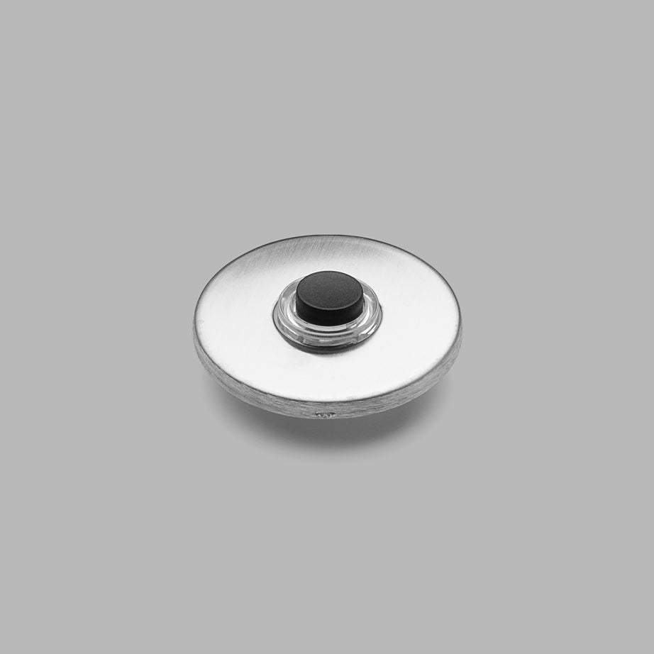 d line Round Doorbell Push Button Satin Stainless Steel