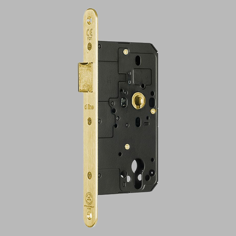 d line Latch Lock Brass