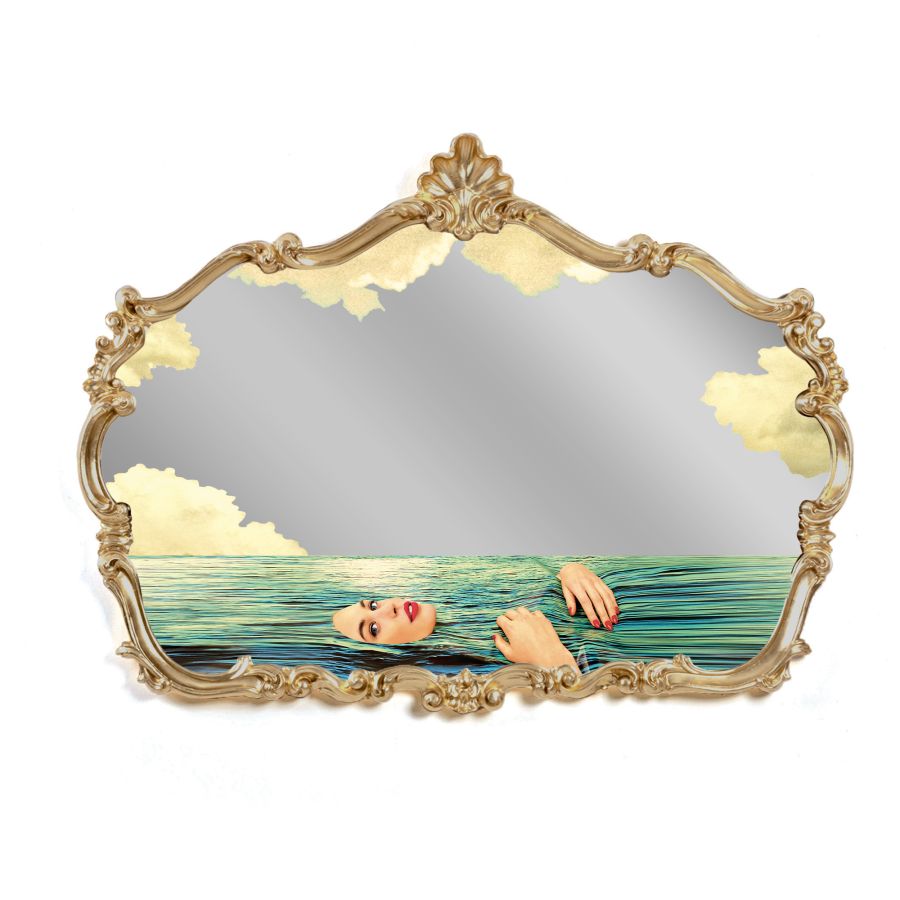 Seletti Baroque Mirror Seagirl