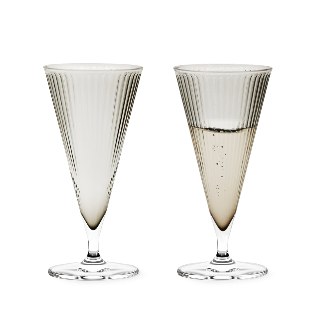 Rosendahl Grand Cru Nouveau Champagne Glass Smoke 2pcs