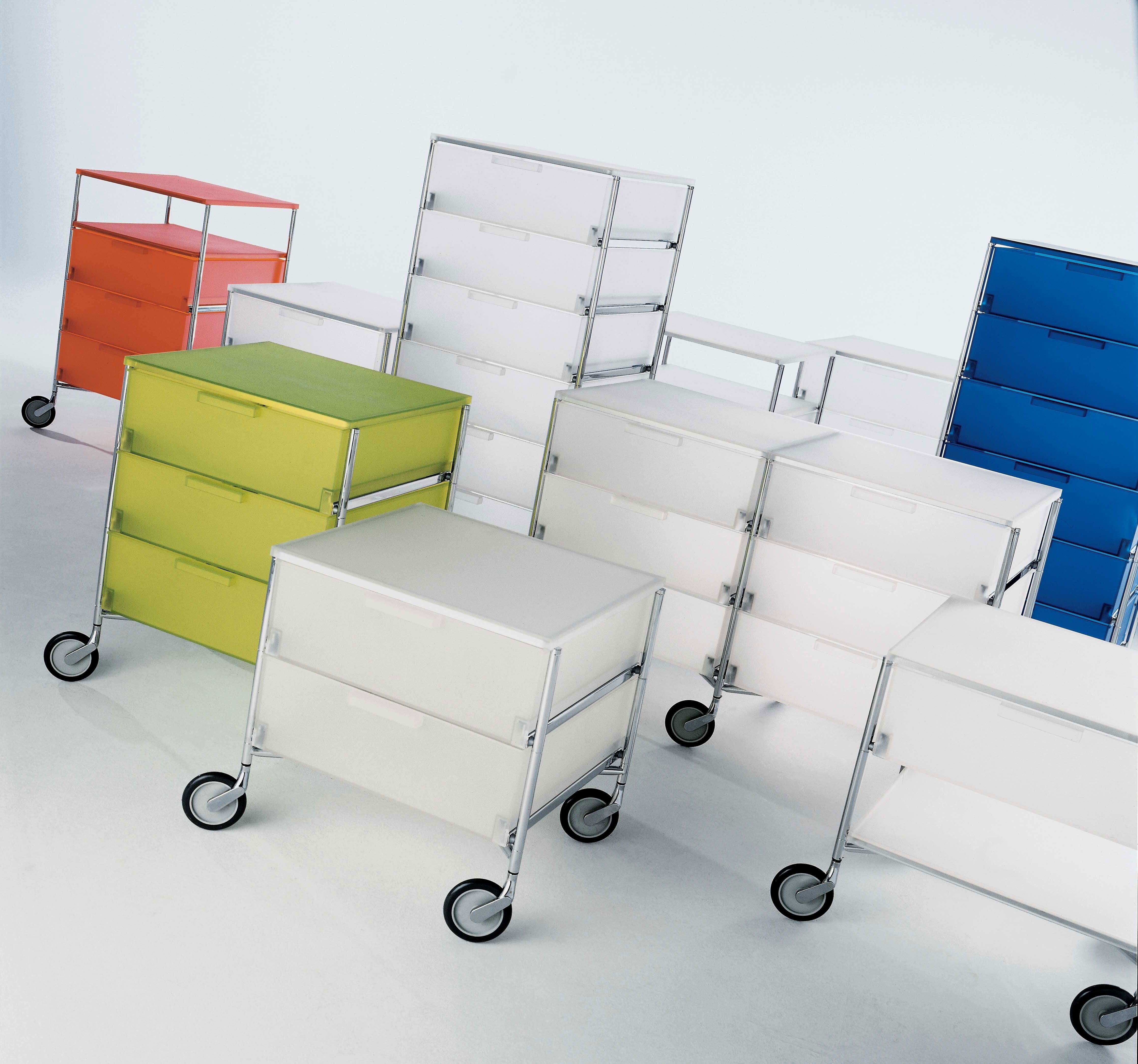 Kartell Mobil Container 6 Drawers w Wheels