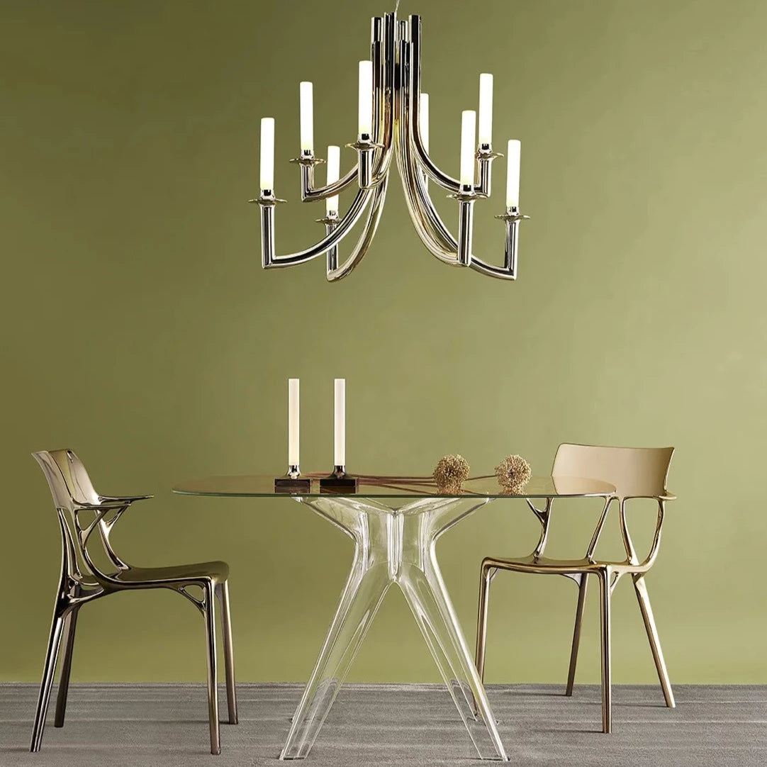 Kartell Sir Gio Square Dining Table Philippe Starck