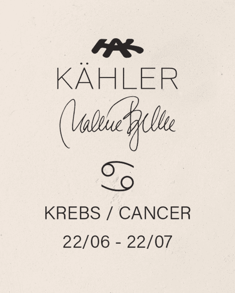 Kahler CANCER Zodiac Figurine ASTRO