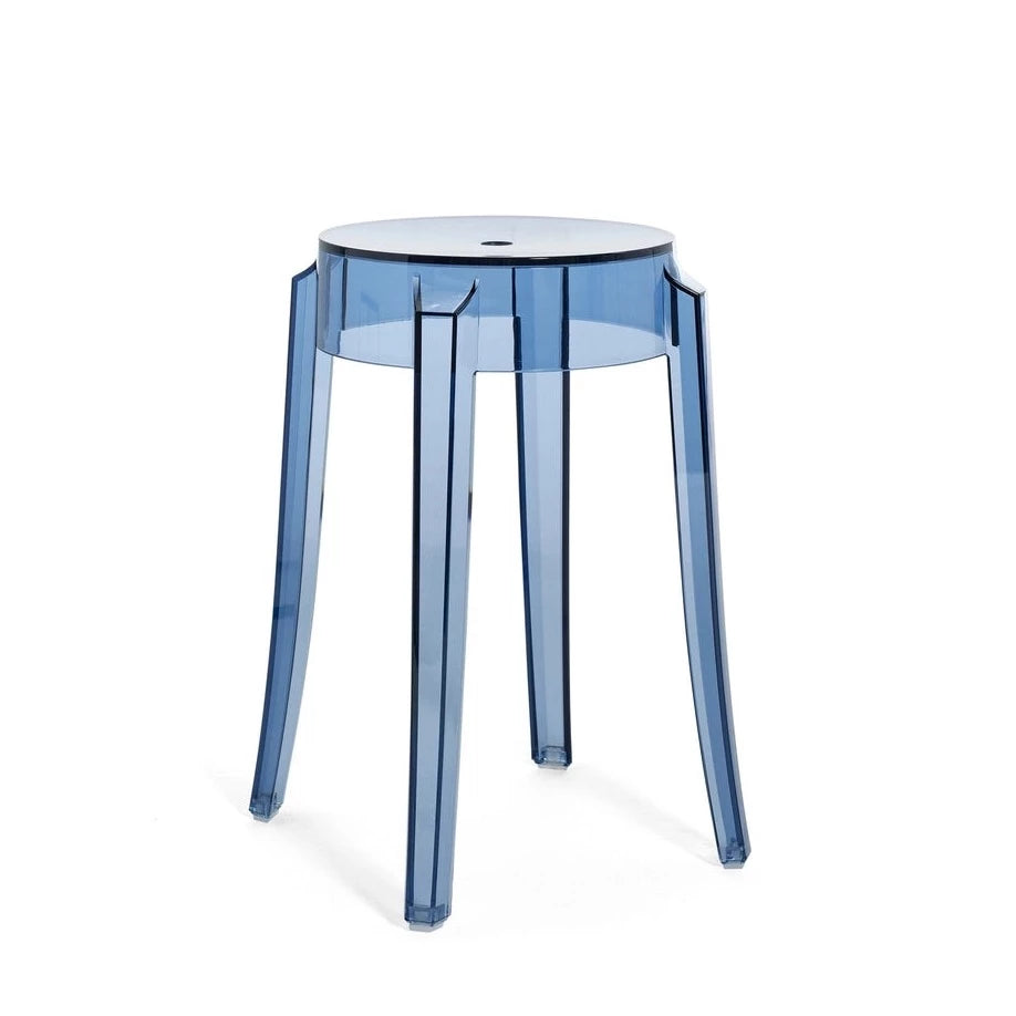 Kartell CHARLES GHOST Table and Bar Stool 2pcs