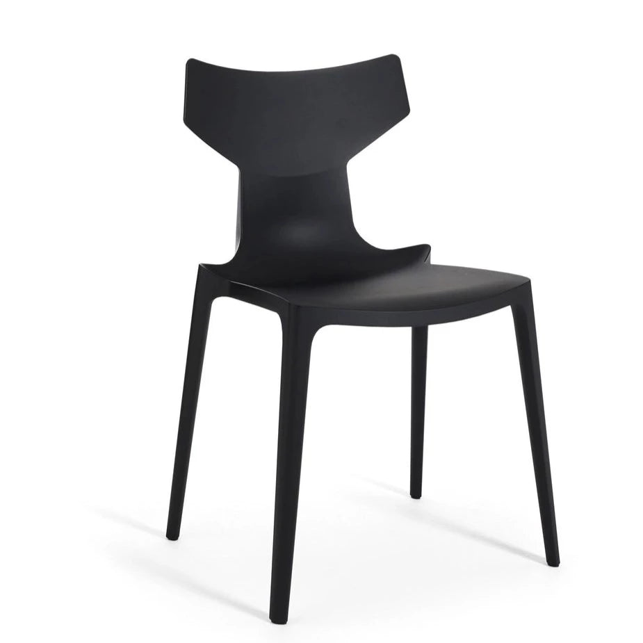 Kartell Re-Chair Powered by ILLY 2pcs Black