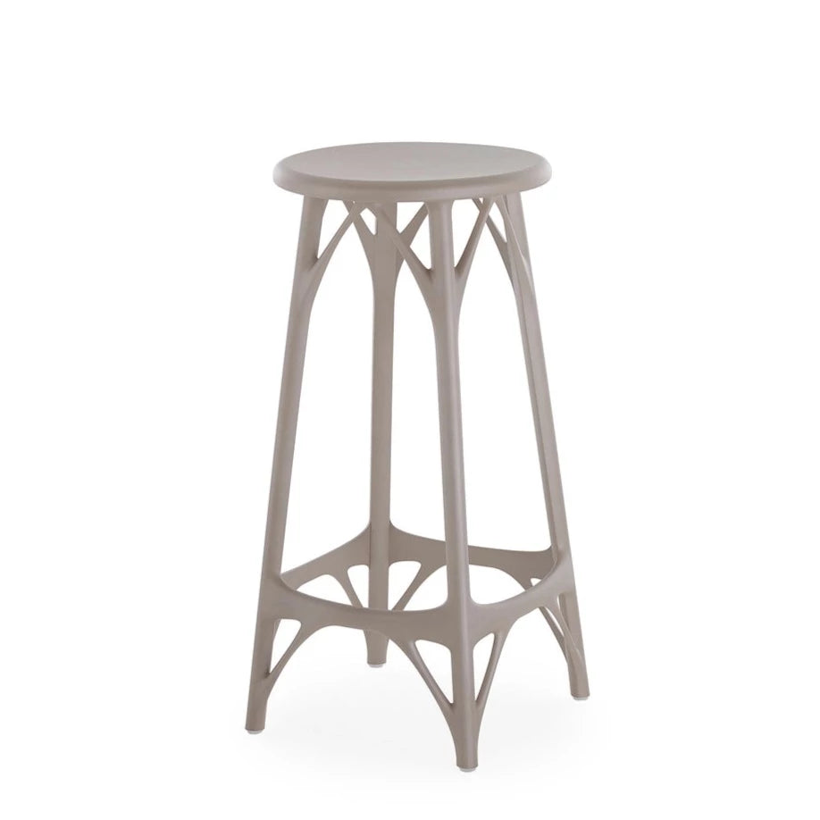 Kartell AI Table and Bar Stools 2pcs