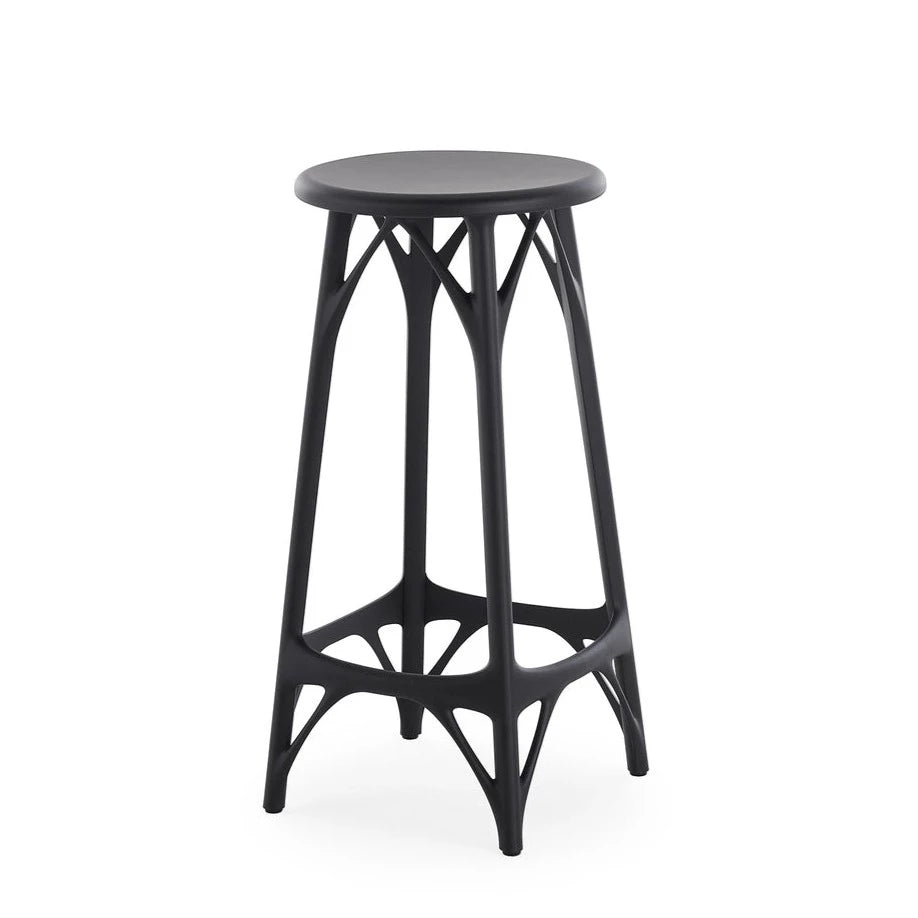 Kartell AI Table And Bar Stools 2pcs   KAR05902NE 1black65.webp