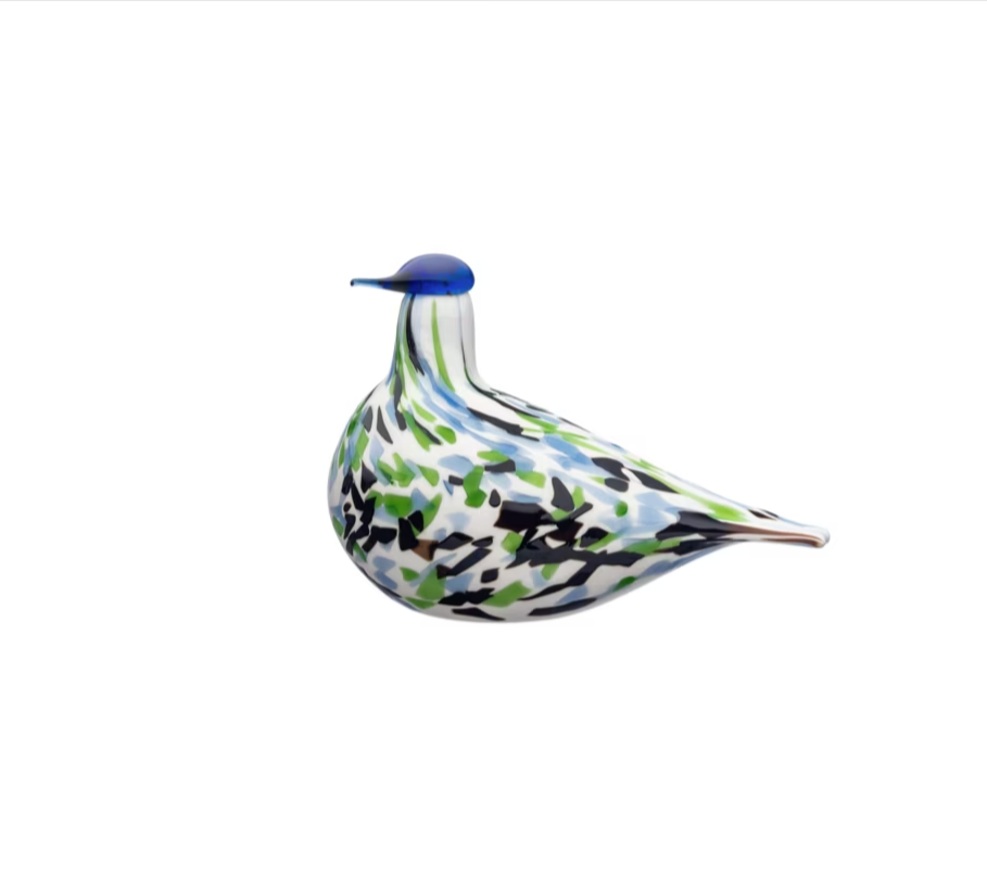 Iittala Annual Glass Bird 2024 Alder Trush