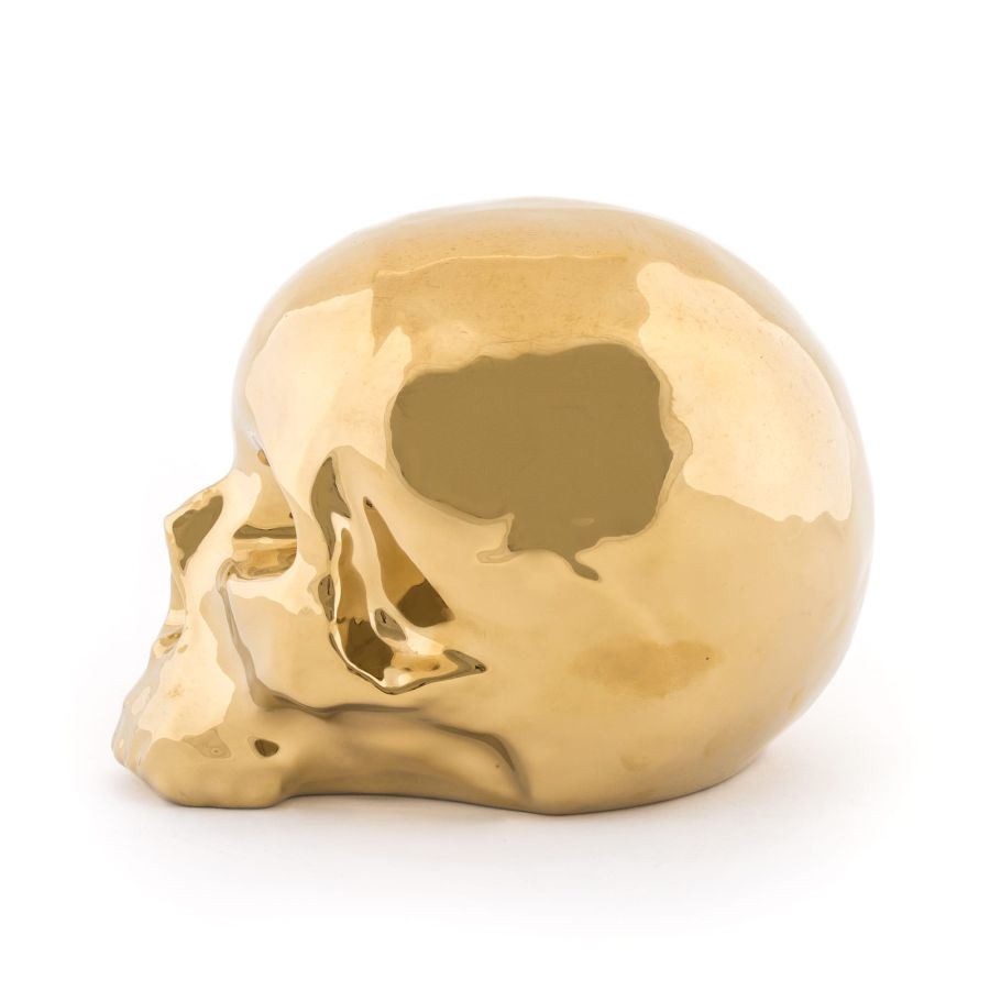 Seletti Memorabilia My Skull Gold
