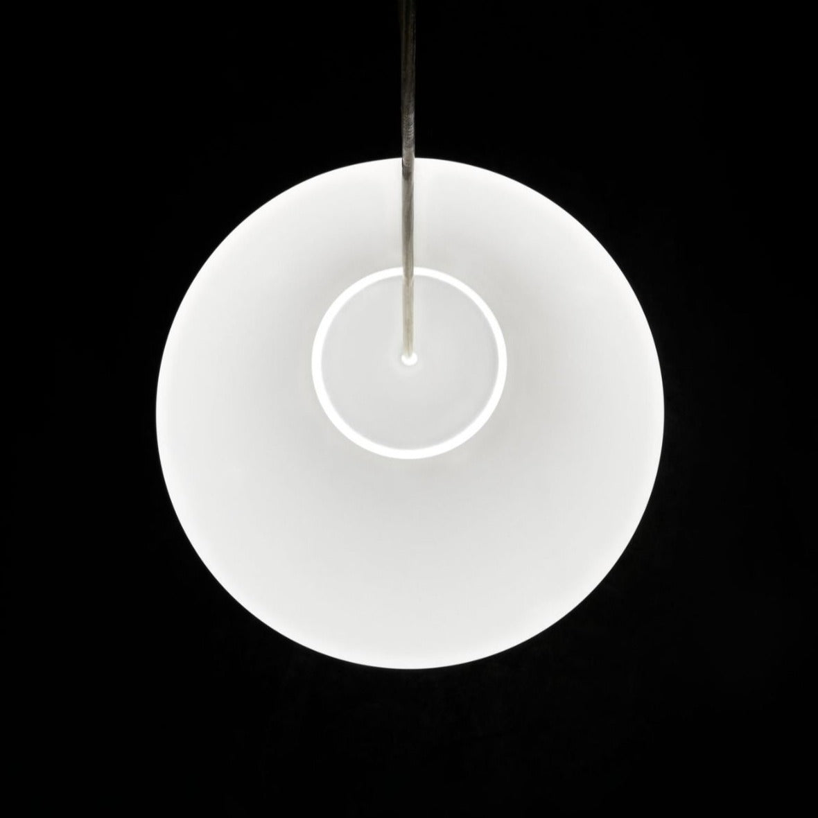 Design House Stockholm Luna White Suspension Light 40cm