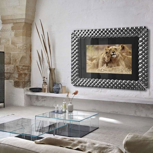Fiam Pop TV Wall Mirror by Marcel Wanders