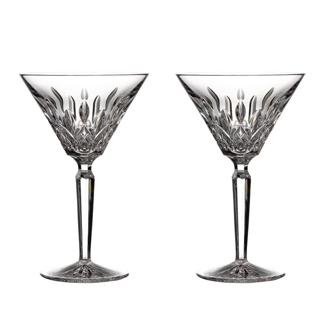 Waterford LISMORE Martini Glass 2pcs