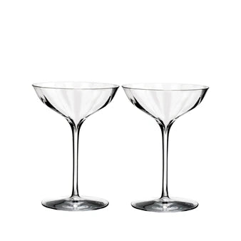 Waterford ELEGANCE Optic Champagne Glass 2pcs