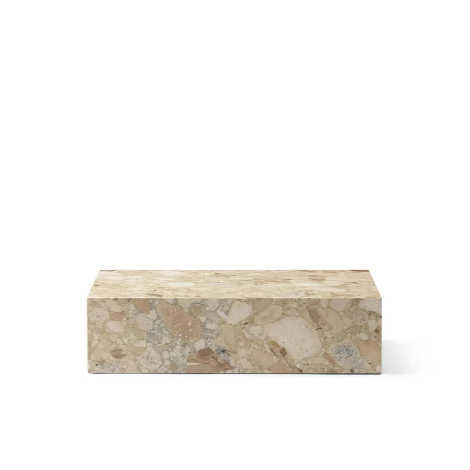 Audo PLINTH Low Marble Coffee Table