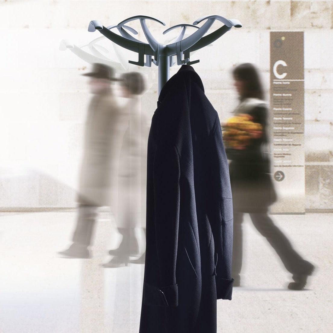 Rexite Doppiopetto Coat Stand w Umbrella Holder