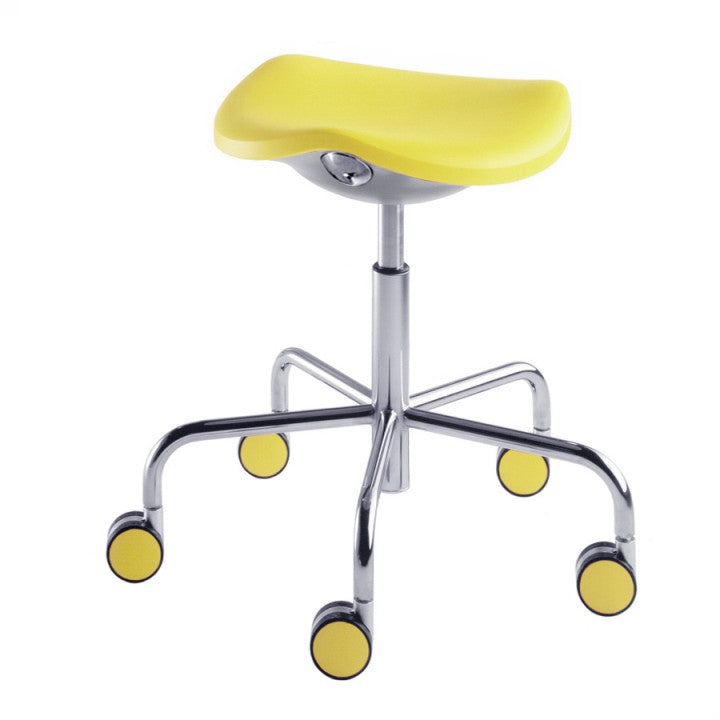 Rexite Stool With Wheels Adjustable Height WELCOME