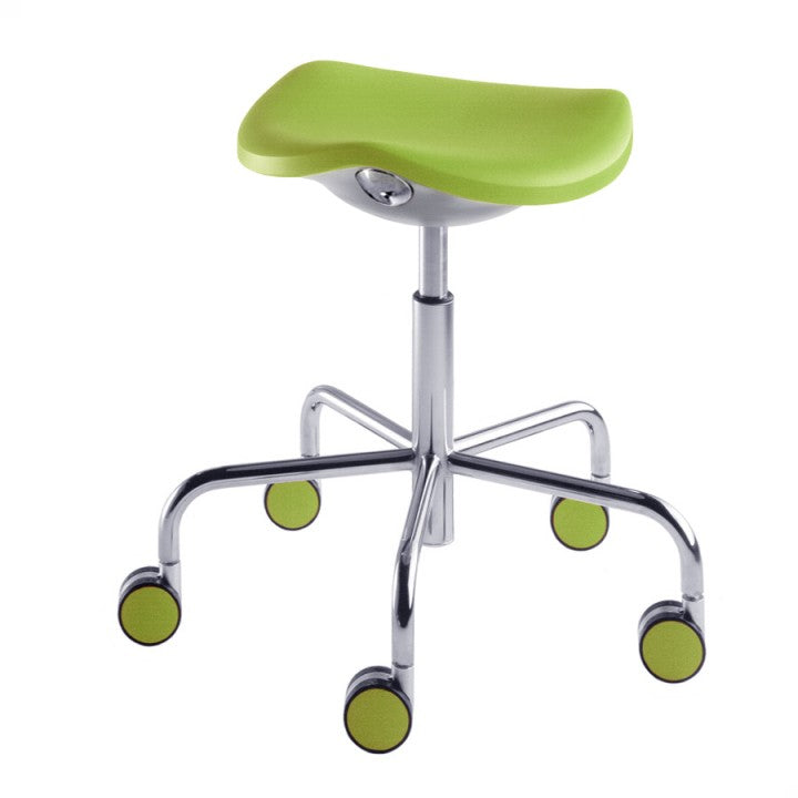 Rexite Welcome Adjustable Height Stool With Wheels