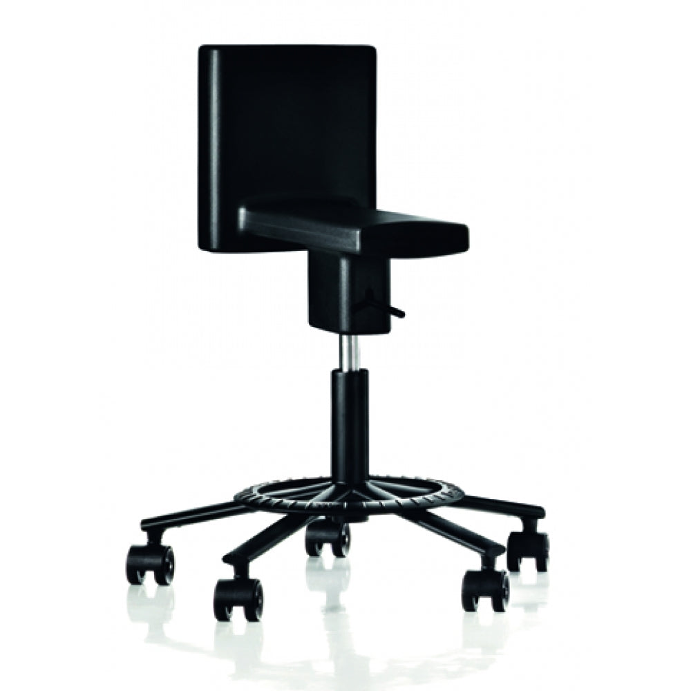 Magis 360° Adjustable Swivel Chair w Wheels Black