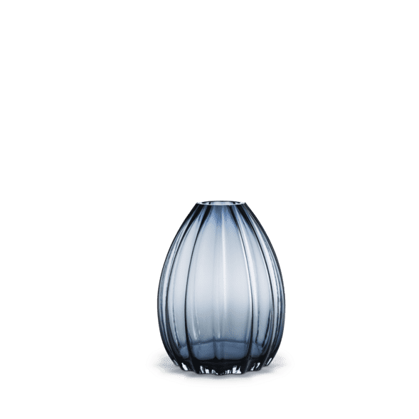 Holmegaard 2LIP Vase Glass Blue