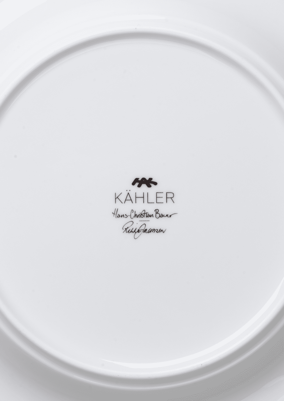 Kahler Christmas Plates Hammershøi