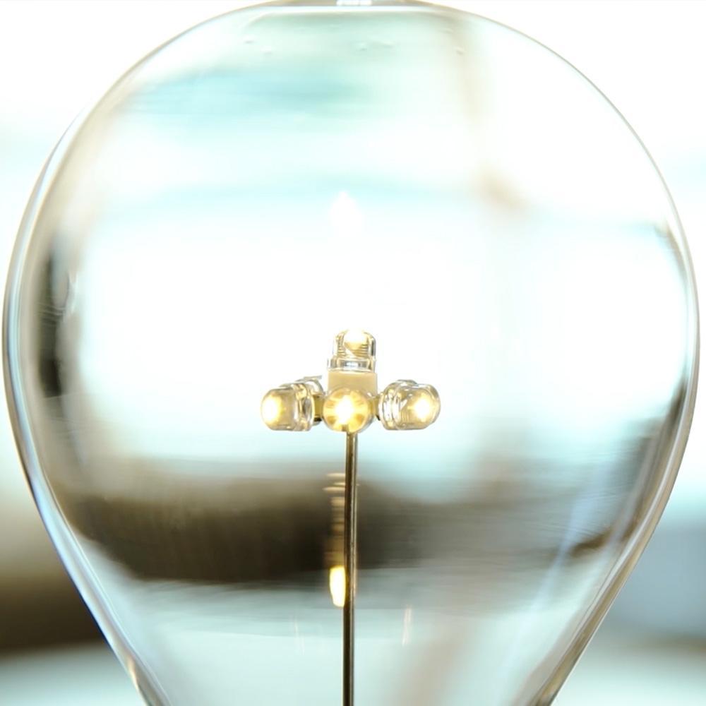 Flyte Buckminster Levitating Edison Table Light