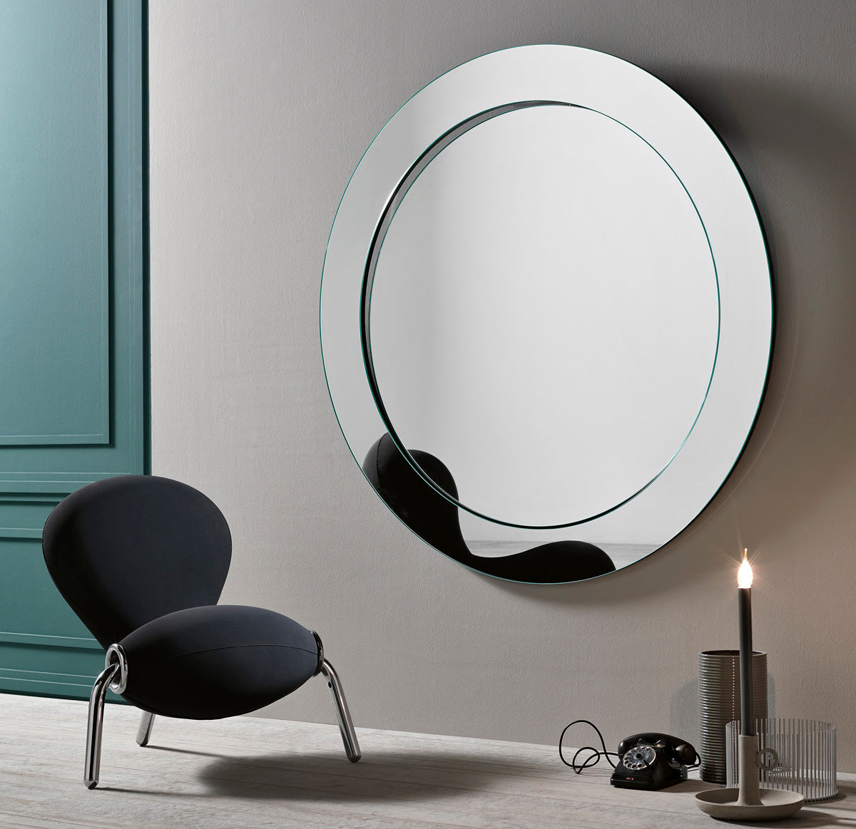 Tonelli Gerundio Round Wall Mirror