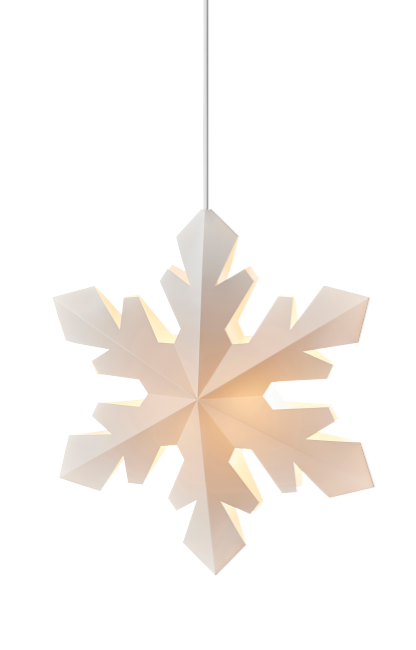 Le Klint Snowflake Christmas Suspension Light