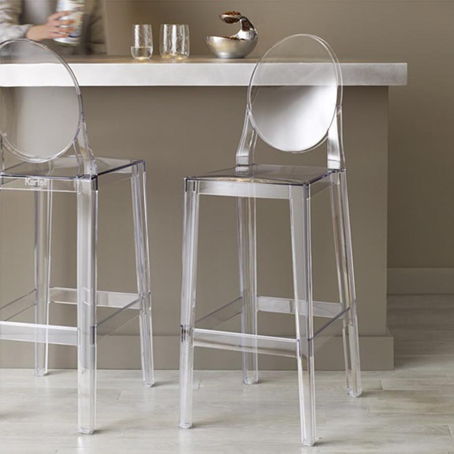 Kartell One More Stool by Philippe Starck 2pcs