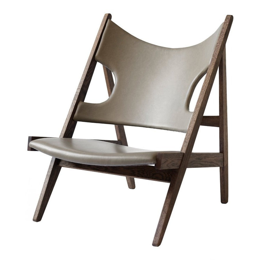 Audo KNITTING Lounge Chair Leather
