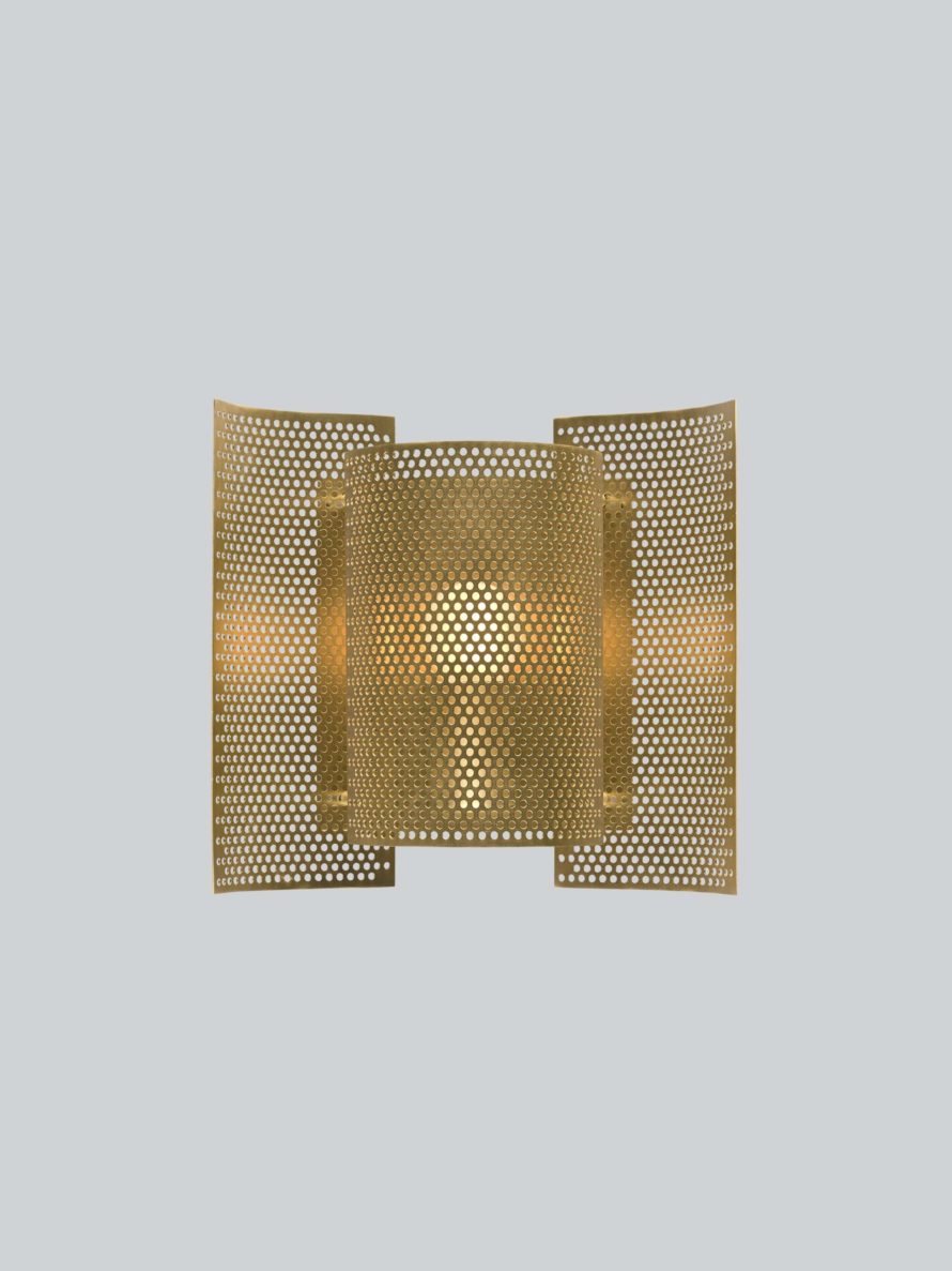 Northern Butterfly Perforated Wall Light 1964