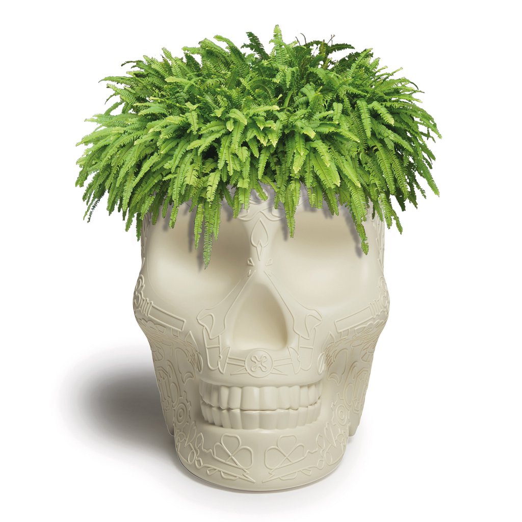 Qeeboo MEXICO Skull Planter