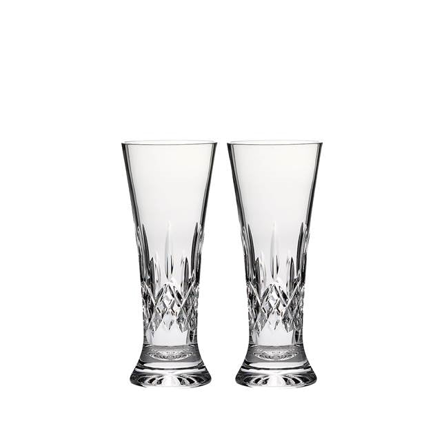 Waterford Lismore Pilsner or Tall Beverage Glass 2pcs