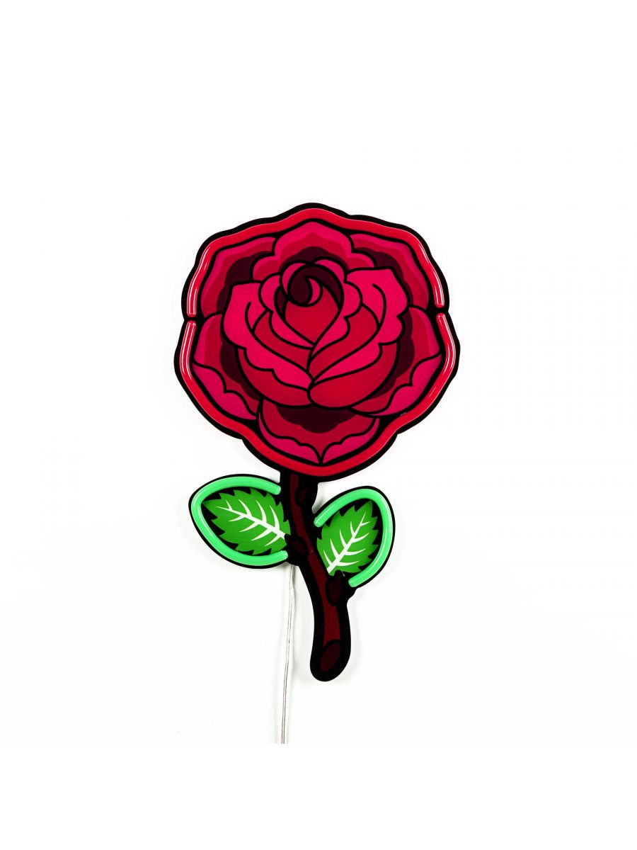 Seletti Wall Led Neon Rose Sign