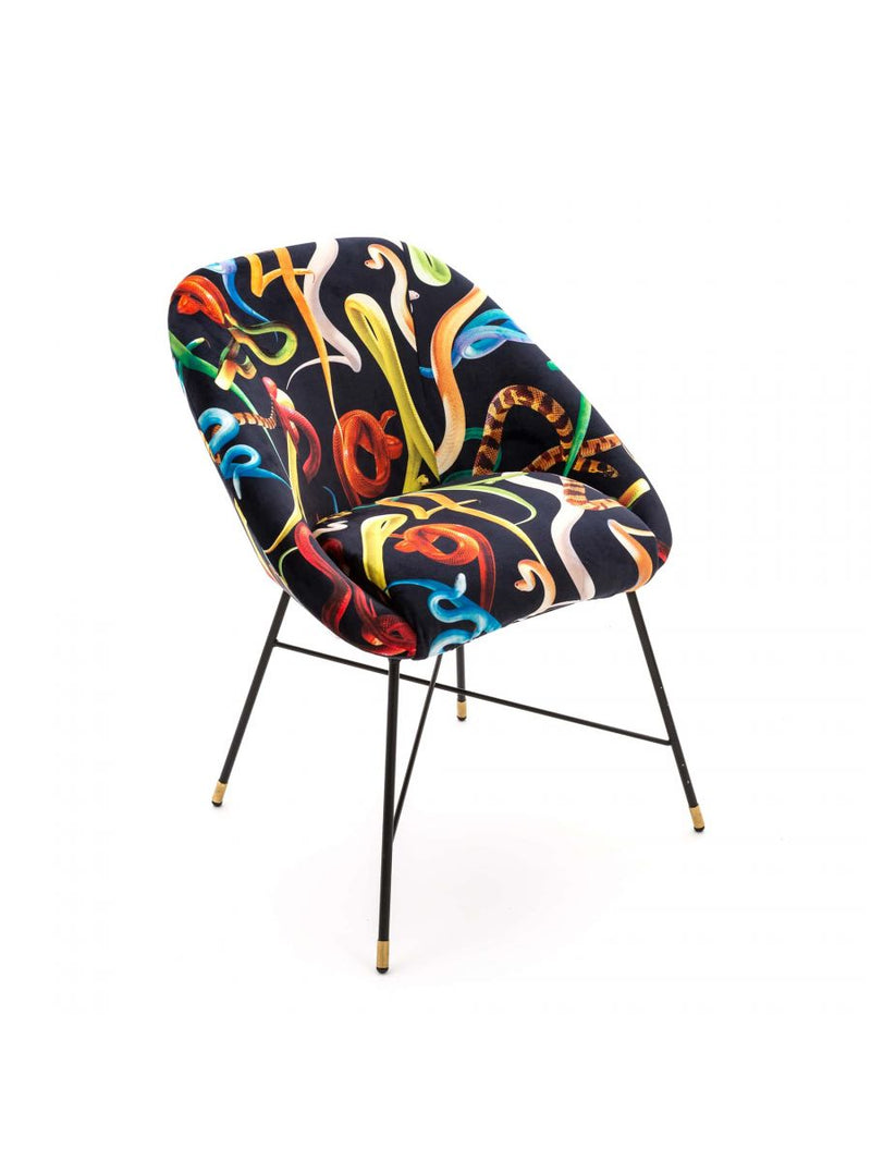 Seletti Padded Chair Snakes
