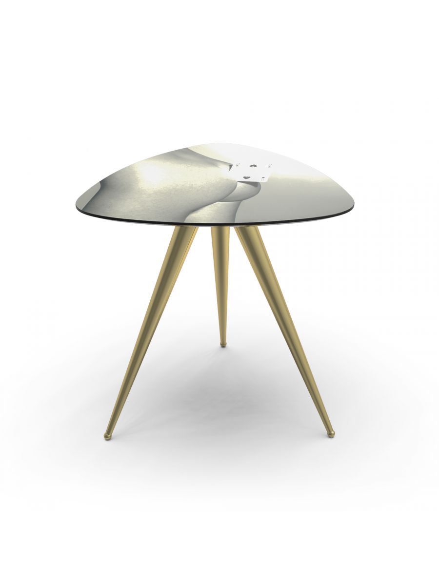 Seletti Side Table Two of Spades
