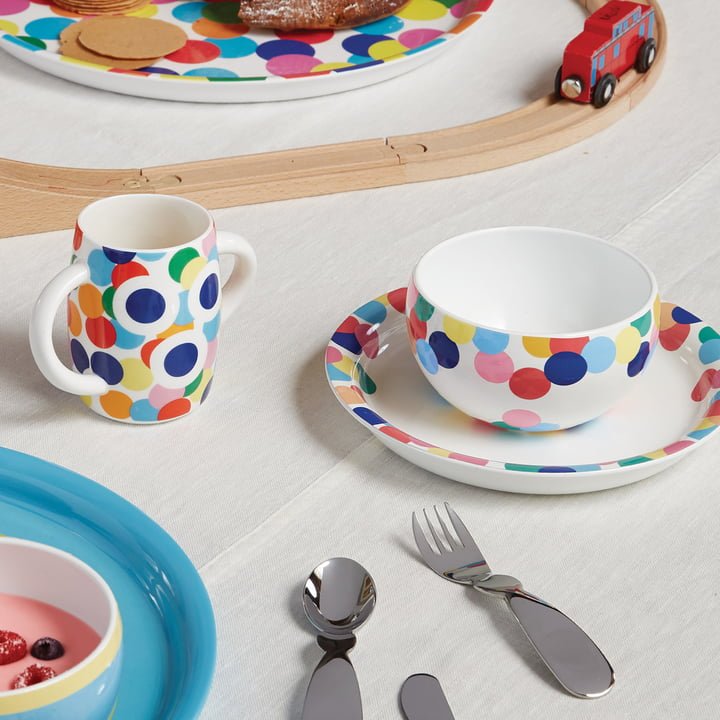 Alessi Alessini Proust Tableware for Children 3pcs | Panik Design