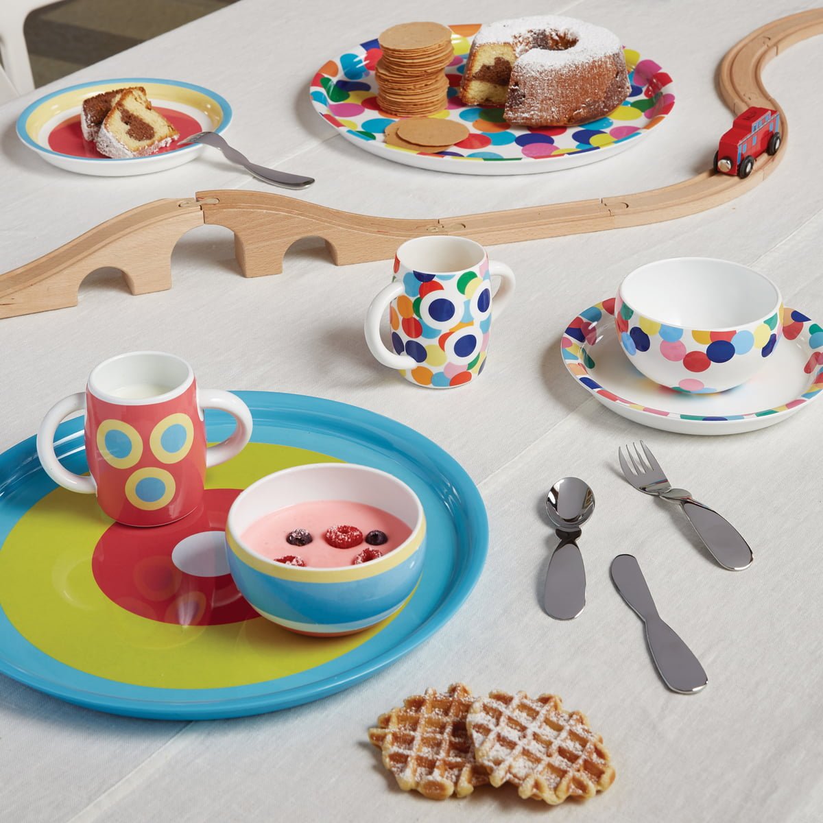 Alessi Alessini Proust Tableware for Children 3pcs | Panik Design