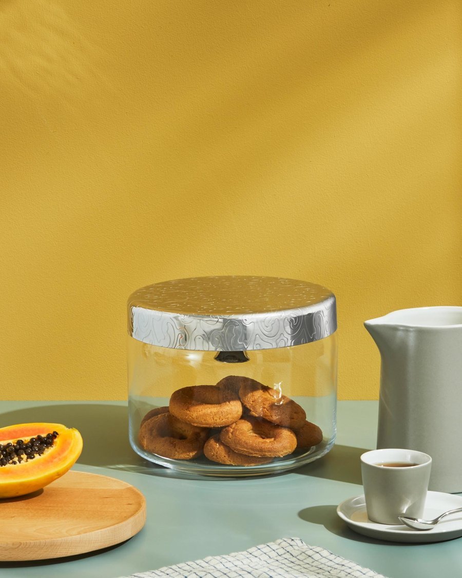 Alessi Biscuit Jar with Bell DRESSED | Panik Design